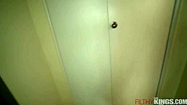 Scarlett Fall begs step-bro: 'Fuck me, I'll do anything you say' in taboo creampie doggystyle.