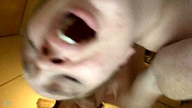 Jessica bends over for a rough doggystyle session in part two, getting hardcore treatment.