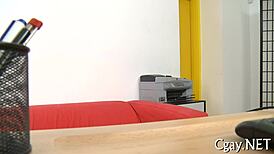 giving a sloppy blowjob to that gorgeous homosexual stud.