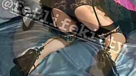 Behind-the-scenes photo shoot with anal flashing and buttplug costumes