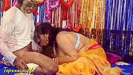 Young and amateur desi bhabhi has rough sex on her birthday