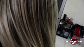 Agarabas fucks herself with dildo