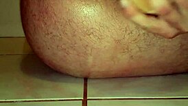 that huge dildo is fucking my ass so good, gaping wide