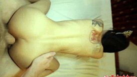 Busty Thai Shemale Enjoys Facial in Fetish Scene