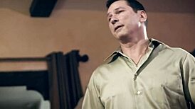 Young German student meets old man