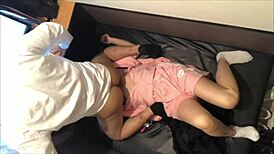 Young Woman Paid for Flirty Fun by Odd Salaryman