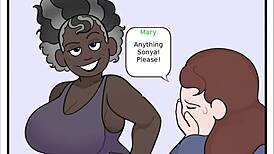 Auntie Fixes My Problem with Her Big Ebony Ass and Tits in Wild Session. Help Never Felt So Good.