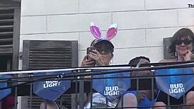 helena price flashing upskirt pussy in public