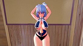 Sirius gets titty fucked with big ass and tits in pov