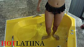 Lauren Latina's Risky Bareback Sex with Stranger in Medellin Colombia