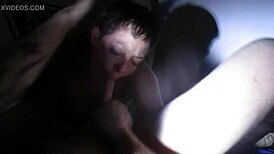 melissa gets ass fucked while sucking bfs cock