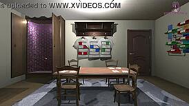 Escaping the sex doll room 5: riding titjob