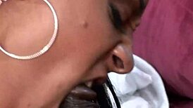 Two gorgeous chicks devouring each other in lesbian scissoring