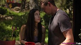 Hey, check out Abbie Maley in missionary and cowgirl with deepthroat cumshots 😏