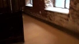 Teen Hottie Akasha Cullen Deepthroats Delivery Guy's Cock and Swallows Cum