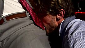 roxas and nicholas have a hot bareback fuck with ass licking in berlin