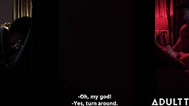 Adult time - innocent Lulu Chu caught in wild threesome by roommate and girlfriend