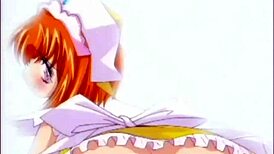 Anime Teen Plays with Toys