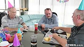 Akira Shell gets bent over and fucked by old guy while grandpa watches in shock