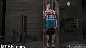 Anal punishment leads to intense squirting explosion!