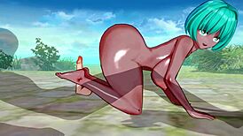 3D Anime Cartoon Fantasy With Huge Ass And Big Tits