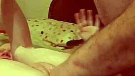 Fucking and toying her wet pussy with spanking!