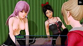 Complete gameplay of harem hotel part 11