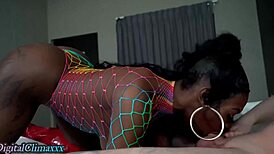 undercover cop fucks big booty ebony slut with monster cock 😏