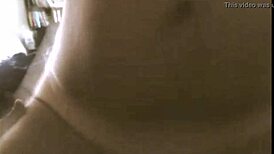 Amateur couple's steamy hotel blowjob on vacation