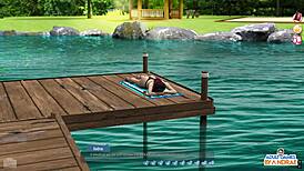 Who’s Peeping on Naomi’s Wet Pussy in Ep9?