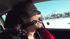Hey, ever tried driving with a ball gag on?
