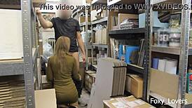 Cheated with Warehouse Worker for Hard Fucking