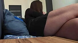 Wife Cheats with Friend in Hotel Room All Day!