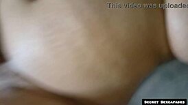 sexy latina milf prepares for a big black cock fucking session