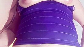 i'm this latina wife slut masturbatin for my husbands friends, showin off my big ass and natural tits