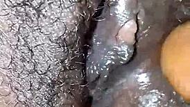 hey babe, can you handle my wet ebony pussy and tight ass for a creamy finish?