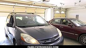 Stepdad Fucks Cookie-Selling Stepdaughter Sami Parker Hard