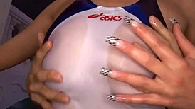 I'm obsessed with banging Tarra White in a bikini. Her oiled big tits and wet pussy drive me crazy!