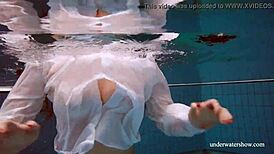 hey, wanna see lola’s big tits bounce in the pool underwater?