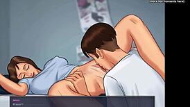 Femdom and footjob action in a hot webcam show