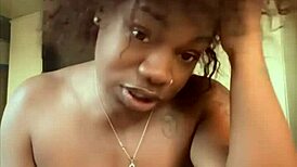 Wow! Stepsister Sucks 11-Inch Big Black Cock of Stepbrother!