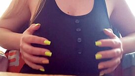 i couldn't stand it and excited her big tits