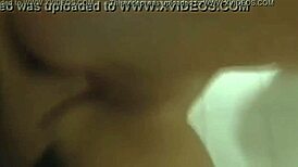 I fuck a girl with beautiful tits bent over in doggystyle and cum on her face.