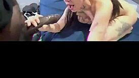 Pov blowjob sucking big black cock