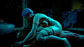 omg, this 3d elf chick craves huge dick in uncensored hentai!