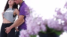 Lindsey Vood tries first casual anal sex bent over, she says.