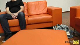 hunt4k sweet revenge right before her boyfriend's eyes