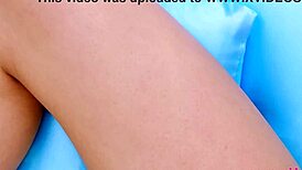 Glamorous Brunette Poses Naked in Close-Up Photoshoot