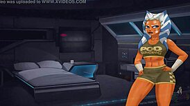 Star wars orange trainer part 29 features cosplay with hot alien girls in group costumes