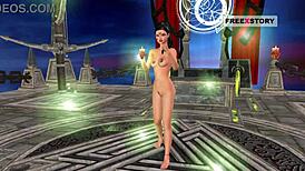 indian teen in 3d anime hentai takes sexy positions